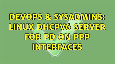 dhcpv6-pd linux